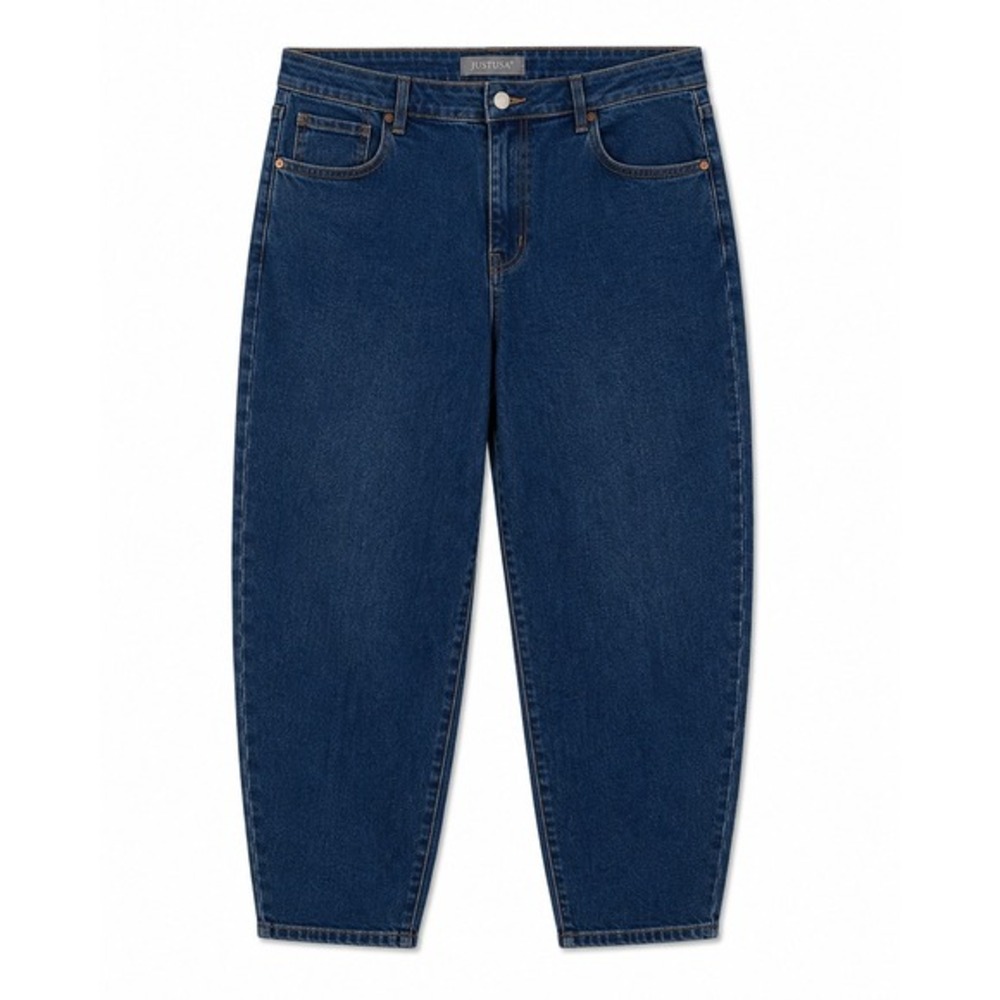 JUST USA Elisa Barrel Jean 16W Dark Denim High Rise NWT